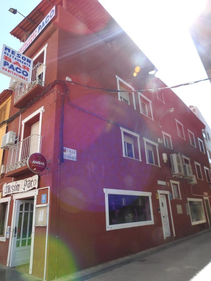 Hostal Meson De Paco Cariñena Exteriör bild